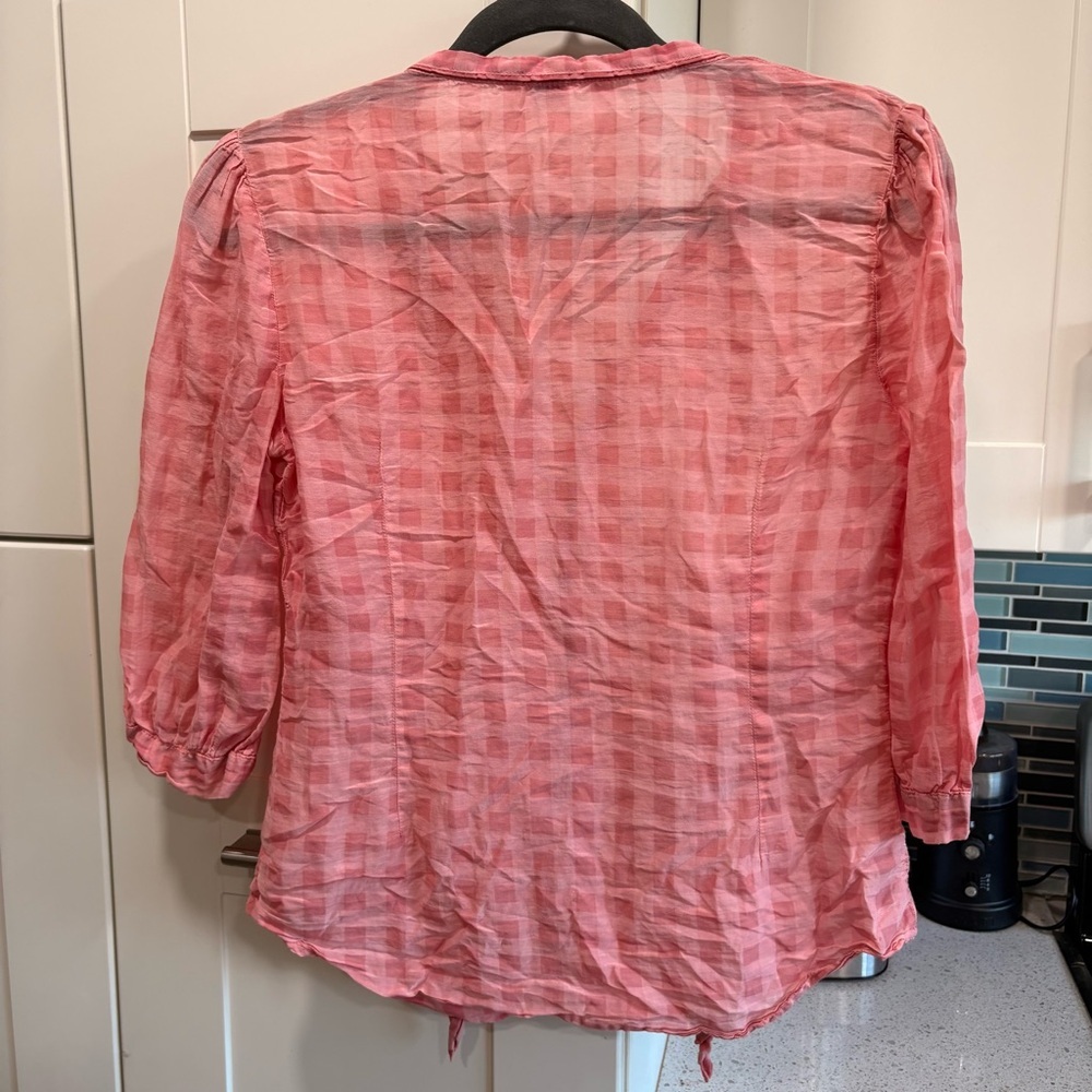 Splendid plaid button down top - Picture 5 of 5